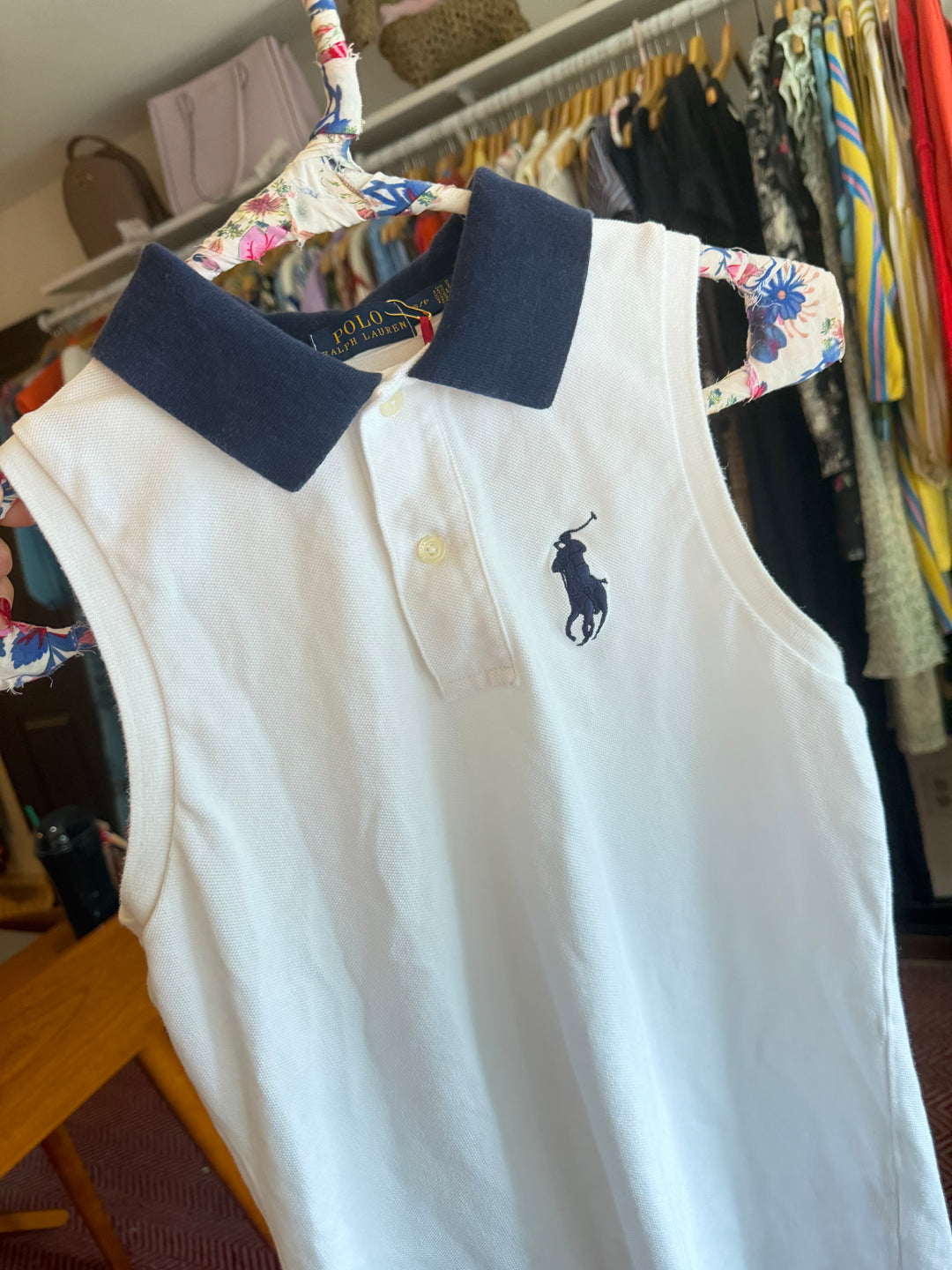 Polo Ralph Lauren | Collared Vintage Polo Tank, S