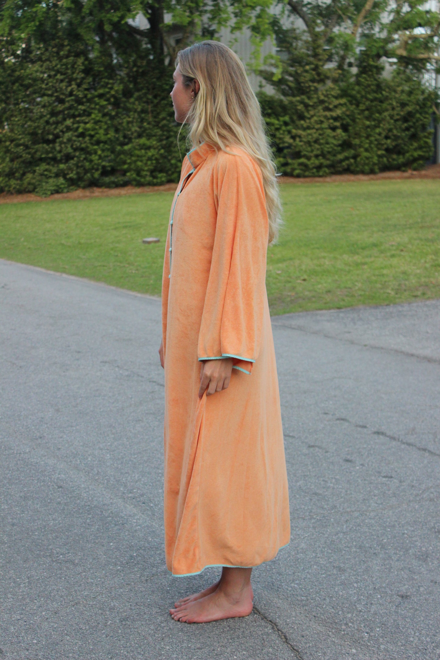 La Vie Style House x Weezie | Terrycloth Long Caftan, O/S