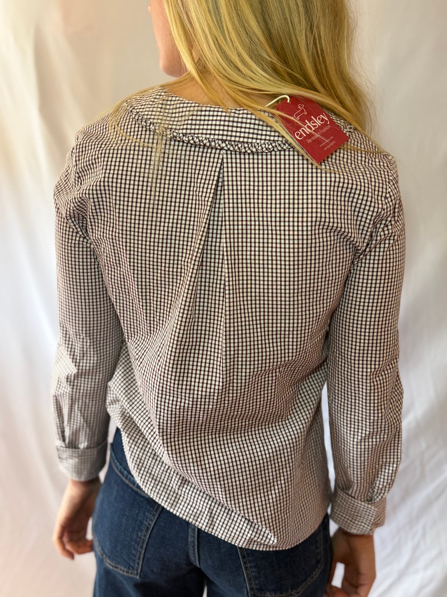 Zara | Collared Button Up Long Sleeve, XS