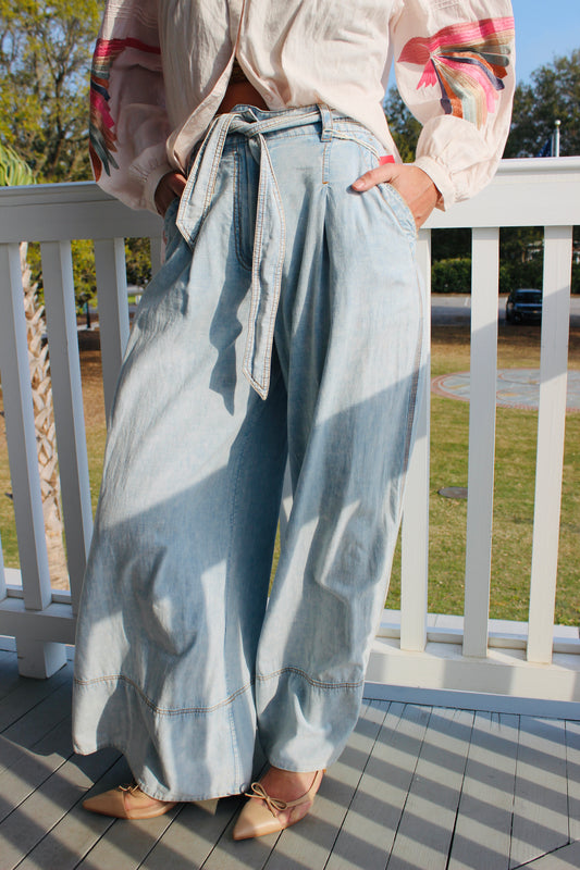 Zimmerman | Wide Leg Denim Pants, 0