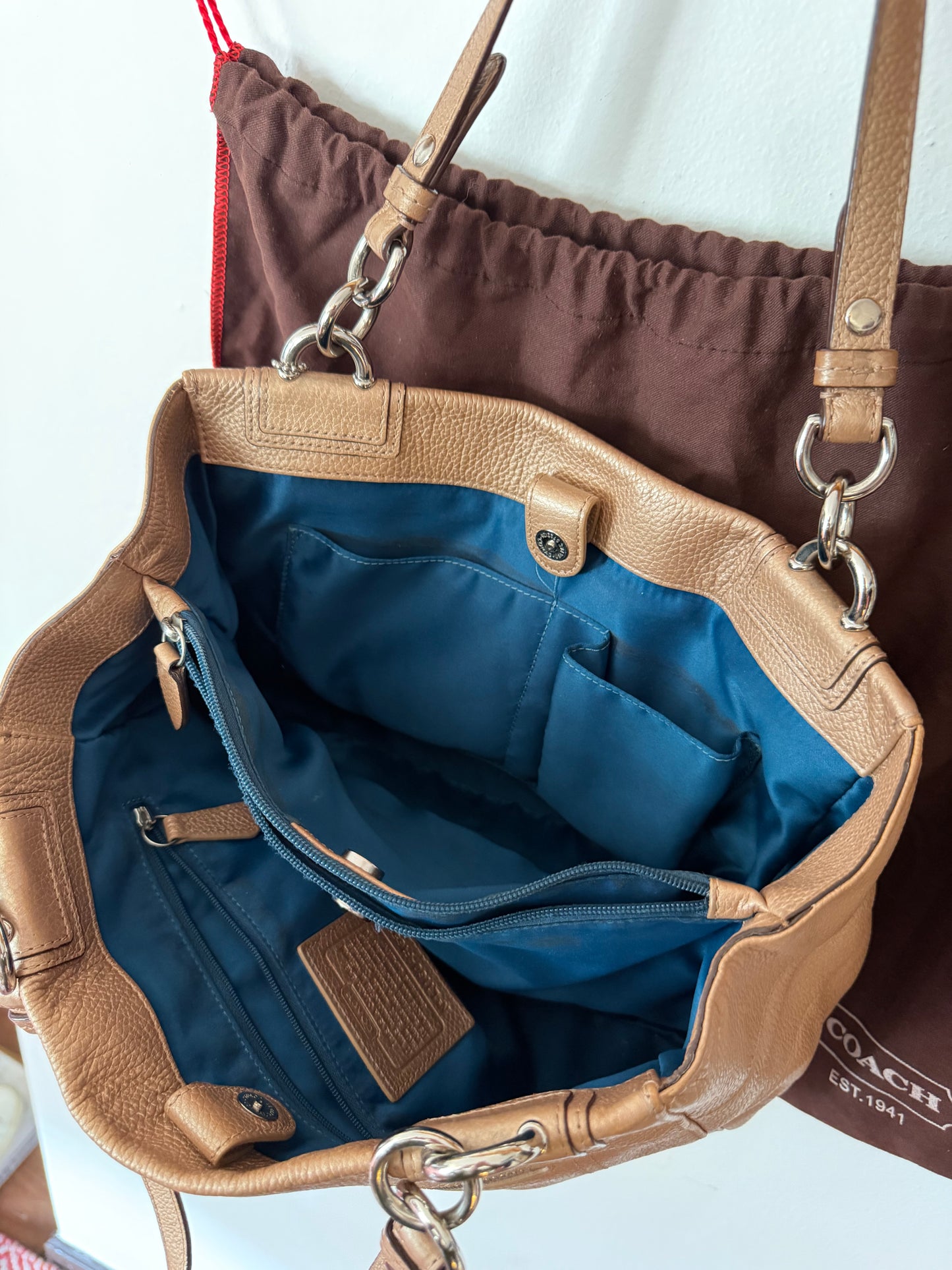 Coach | Pebbled Leather Penelope Caryall