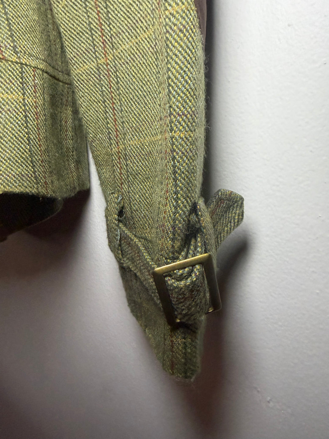 Willow and Clay | Plaid Suede Jacket, S