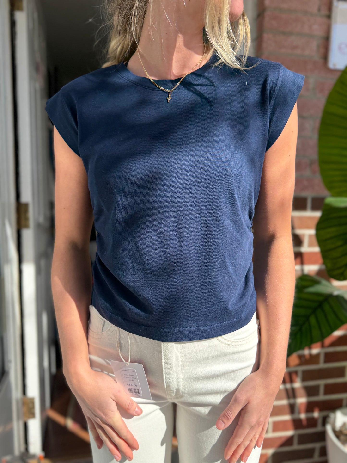 Madewell | Side Cinch Muscle Tee, S