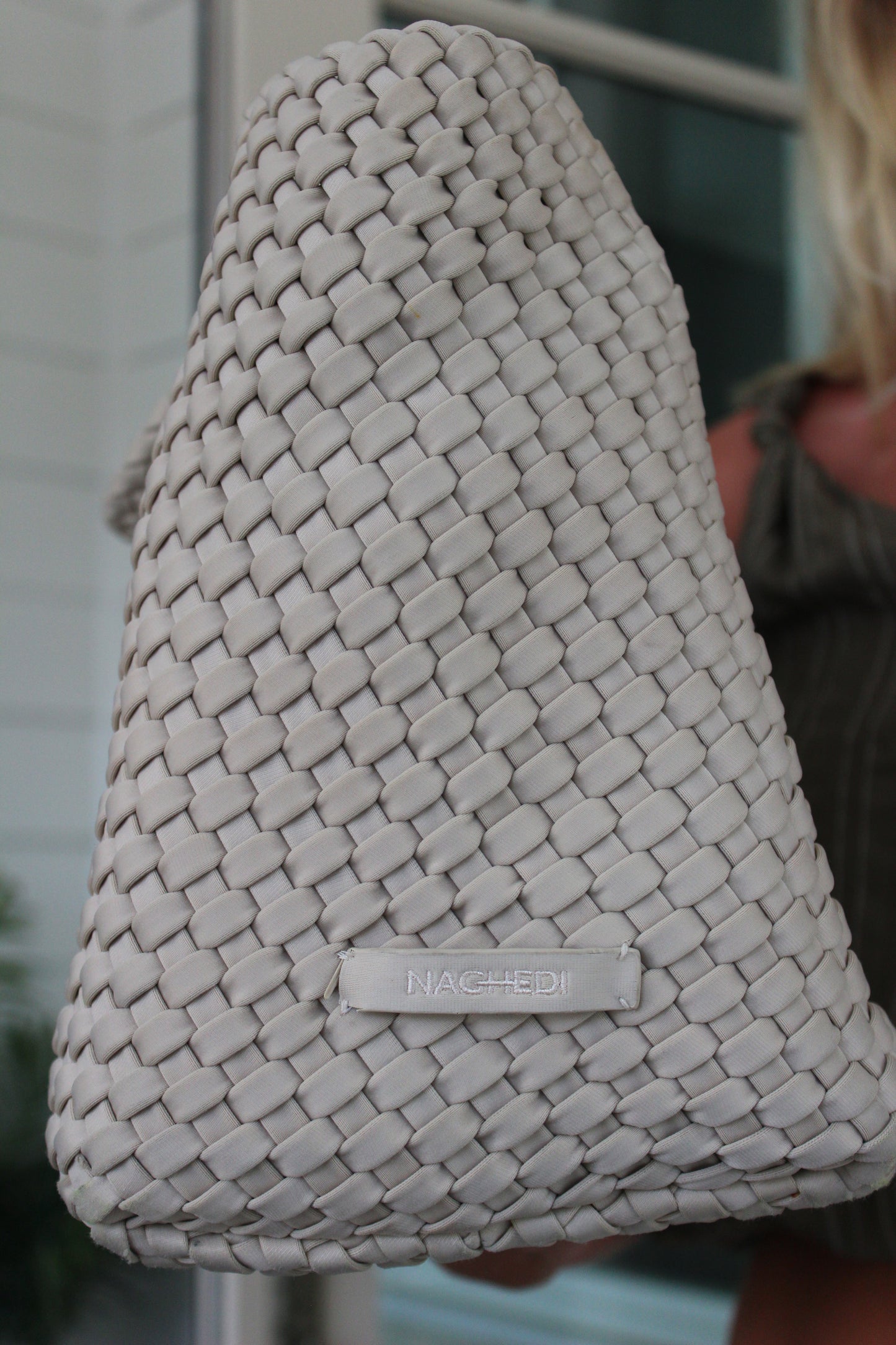Naghedi | Woven Work Tote, Small