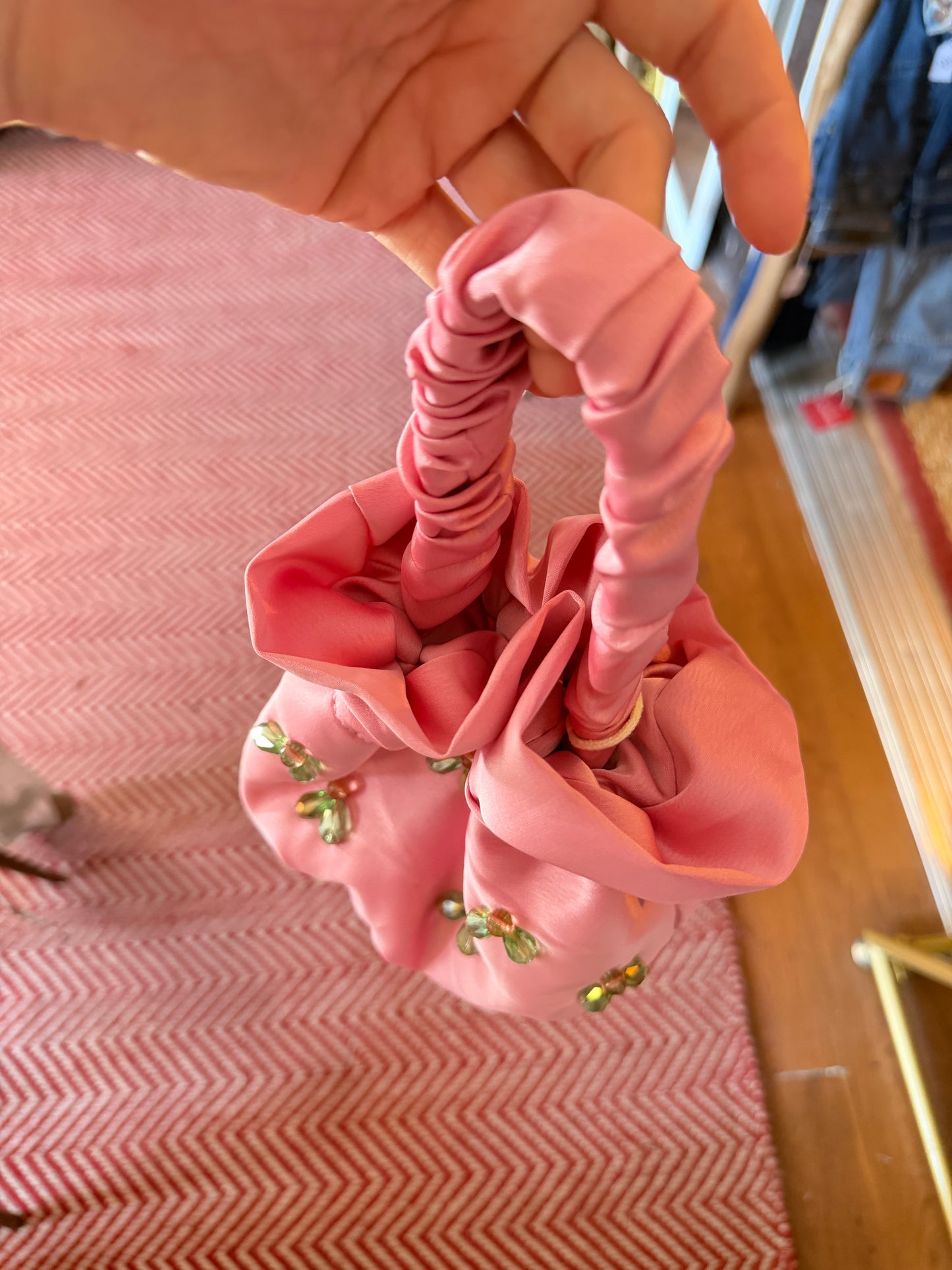 Suryo | Blush Twinkle Twinkly Bag