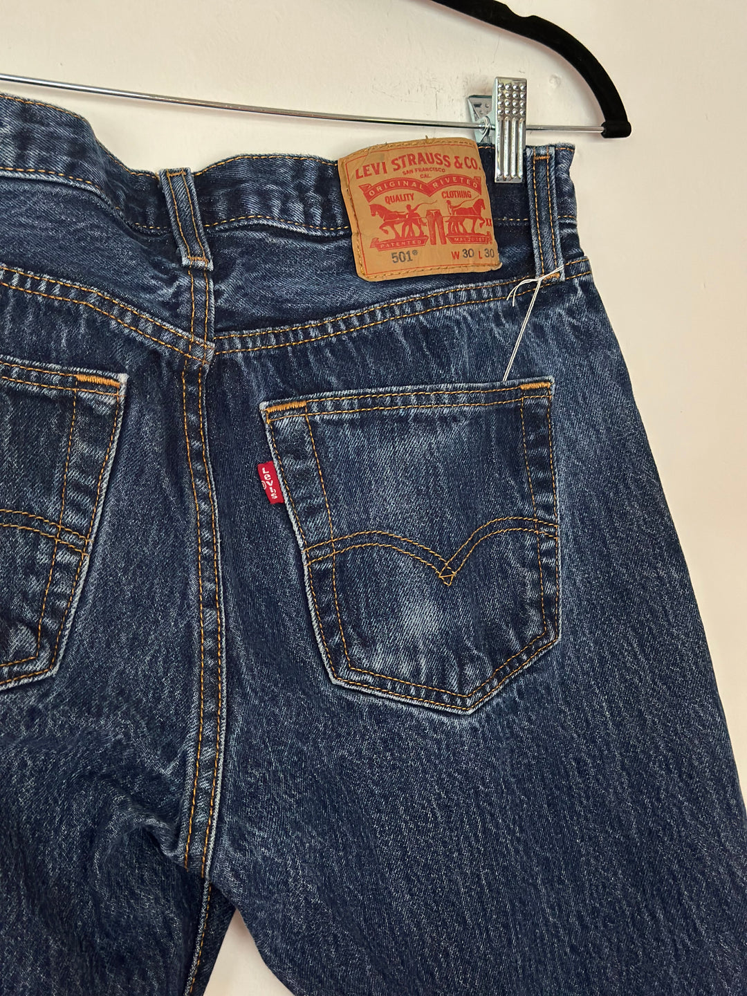 1990s | 501 Levis | Dark Wash Jeans