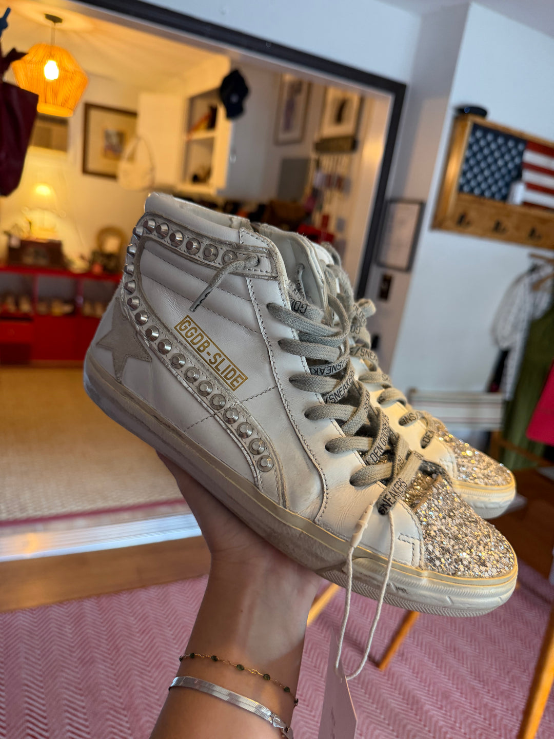 Golden Goose  | Slide High-Top Sneakers