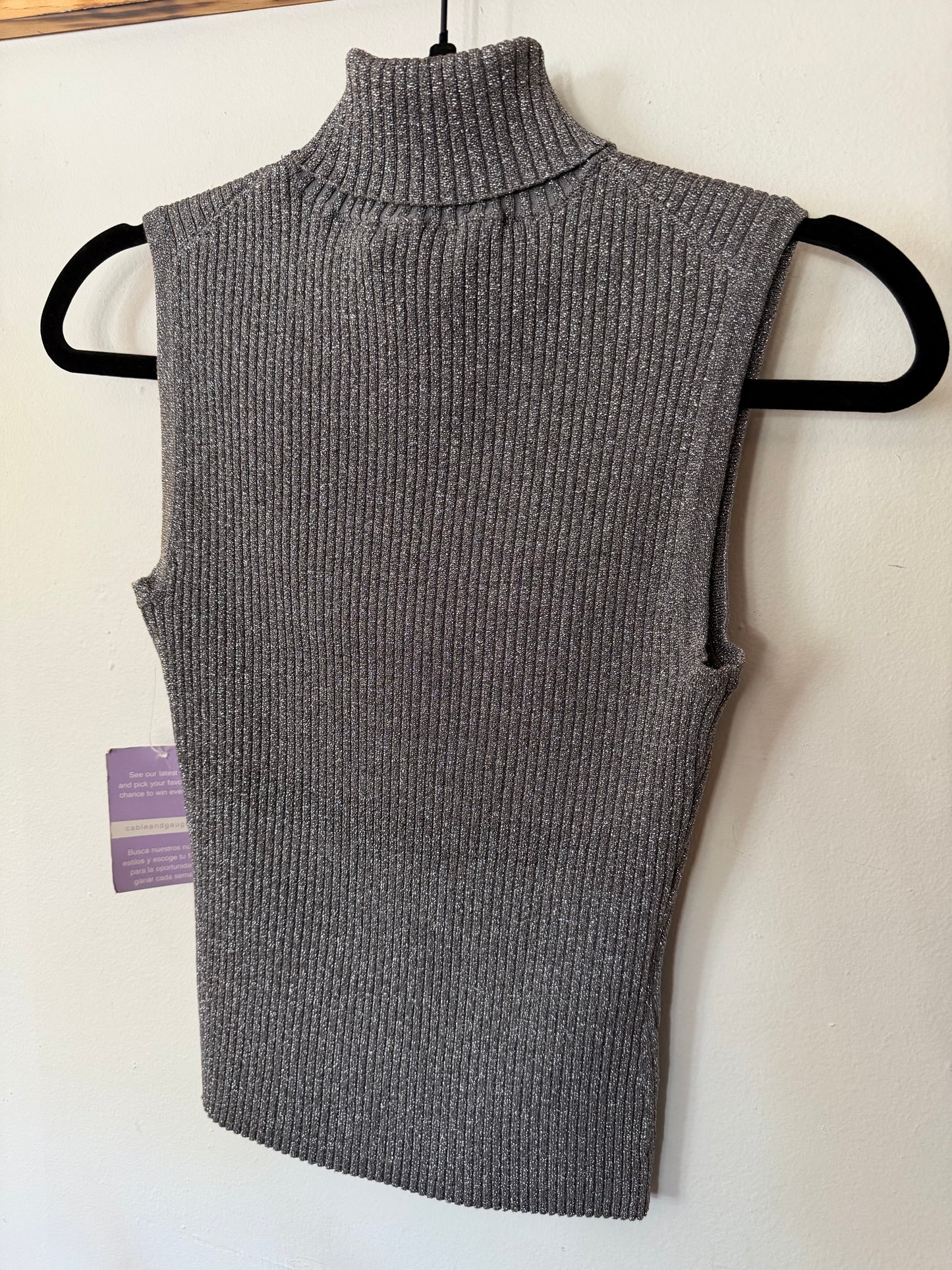 Cable and Gauge | Sleeveless Turtleneck, S/P