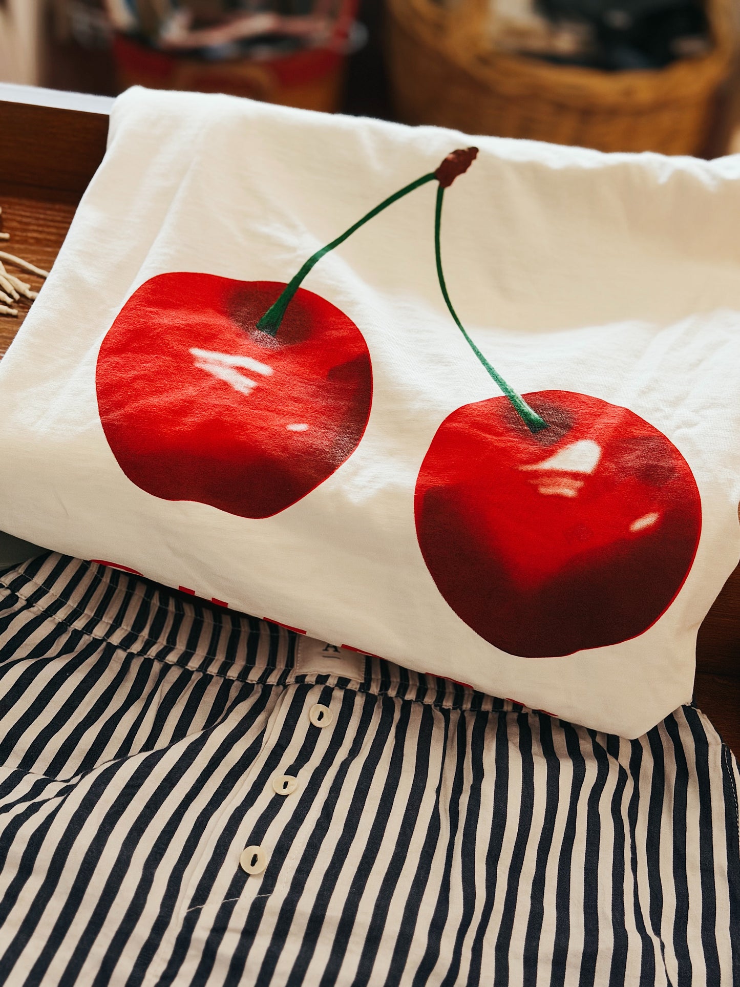 Vintage Havana | Cherry Graphic Tee, S/M