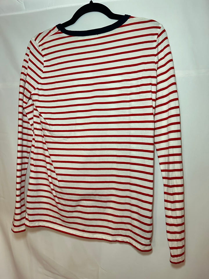 Boden | Red Olivia Long Sleeve Breton, 2