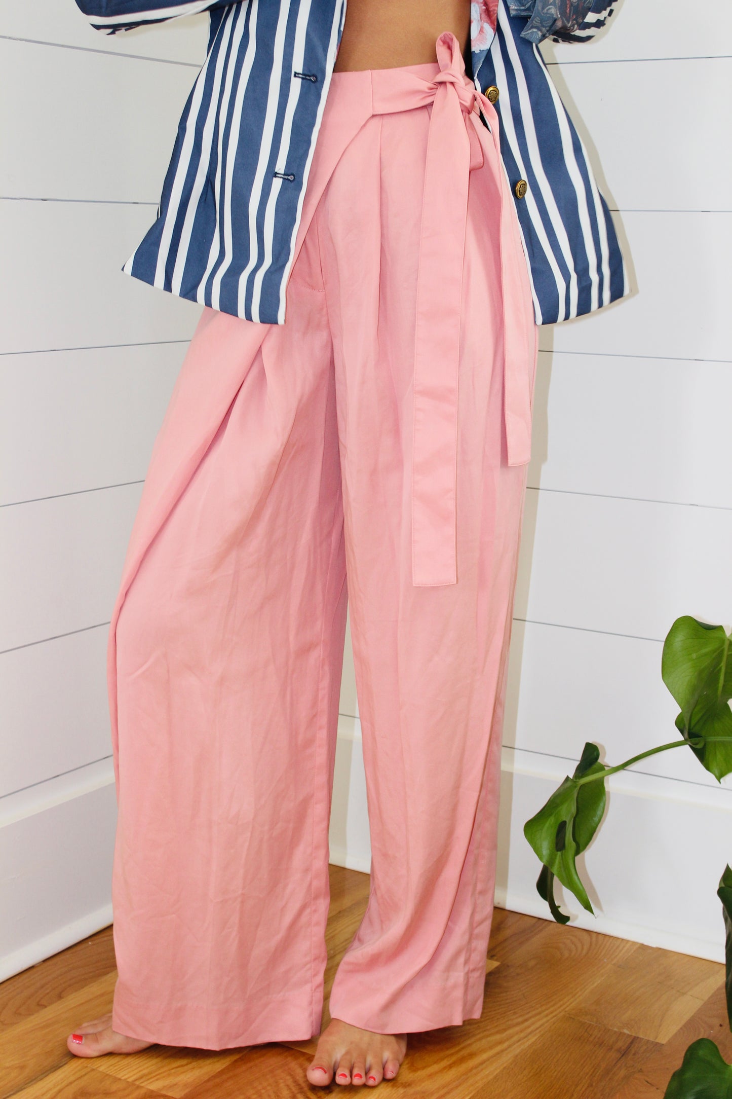 COS | Fluid Wrap-Front Pants, 2