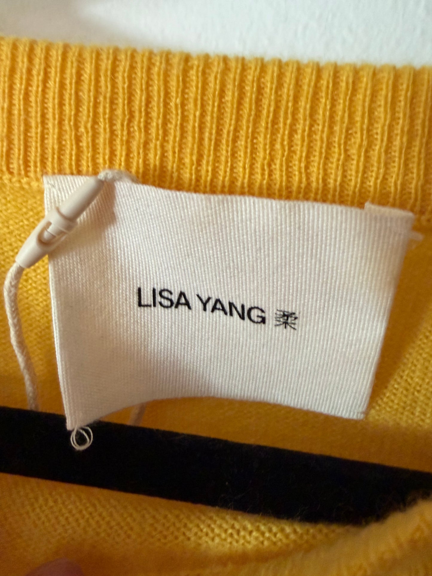 Lisa Yang | 100% Cashmere Short Sleeve Sweater, 0