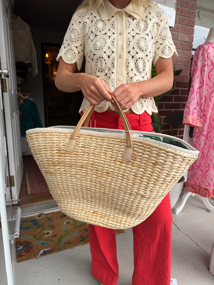 India Hicks | XL Woven Tote