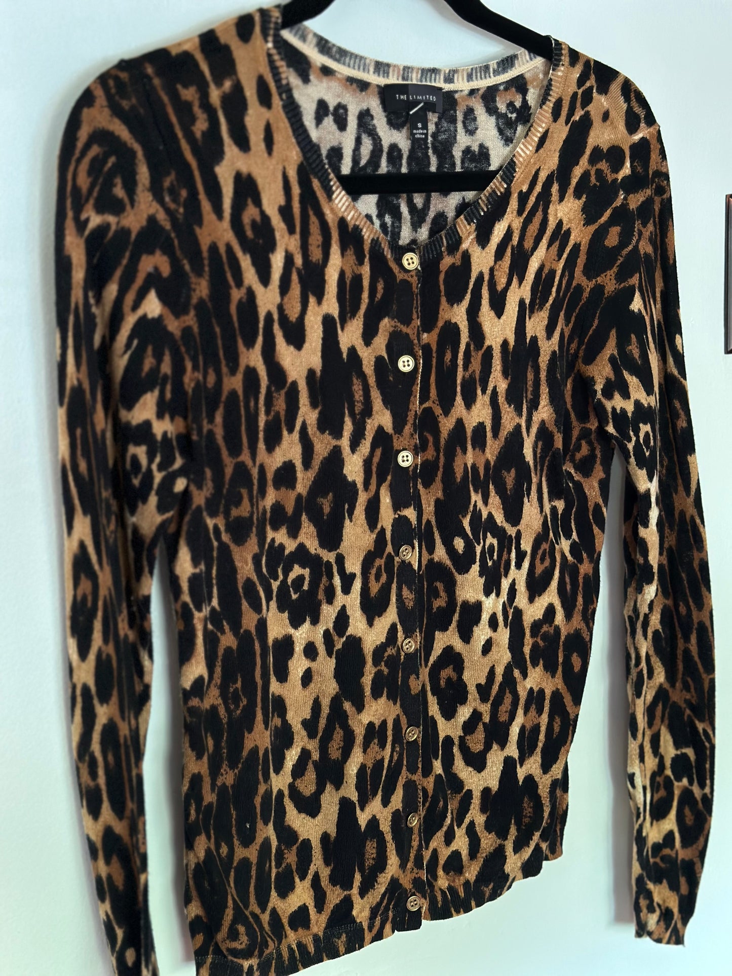 The Limited | Lightweight Leopard Cardigan