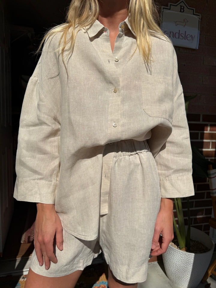 Jenni Kayne | Linen Logan Set, M