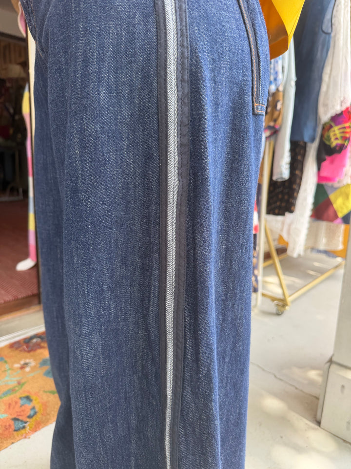 Pilcro | Wide Leg Side Details Jeans, 26
