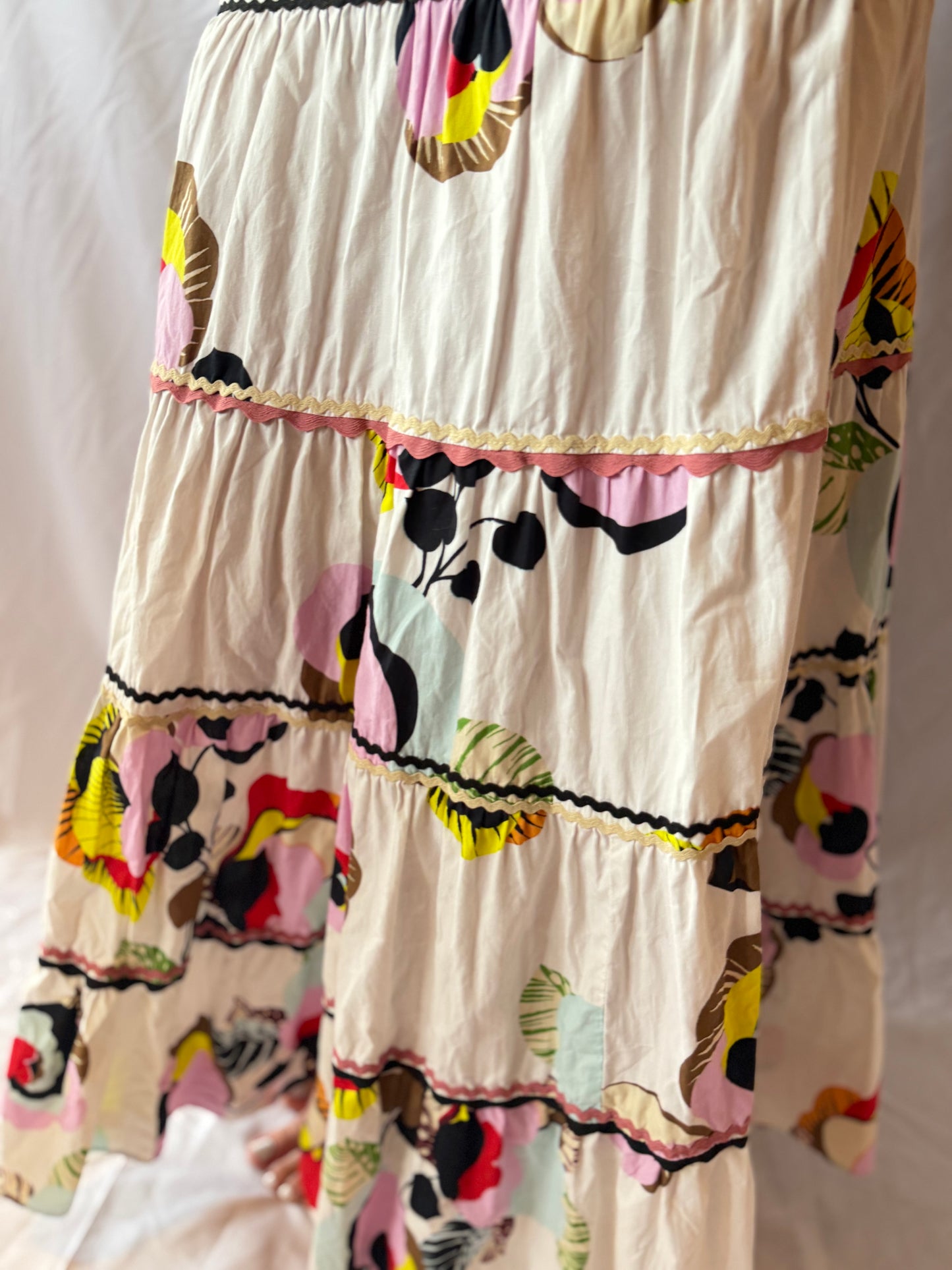 Zara | Printed Maxi Skirt, XS