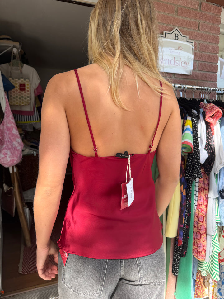 Olivaceous | V Neck Cami, S