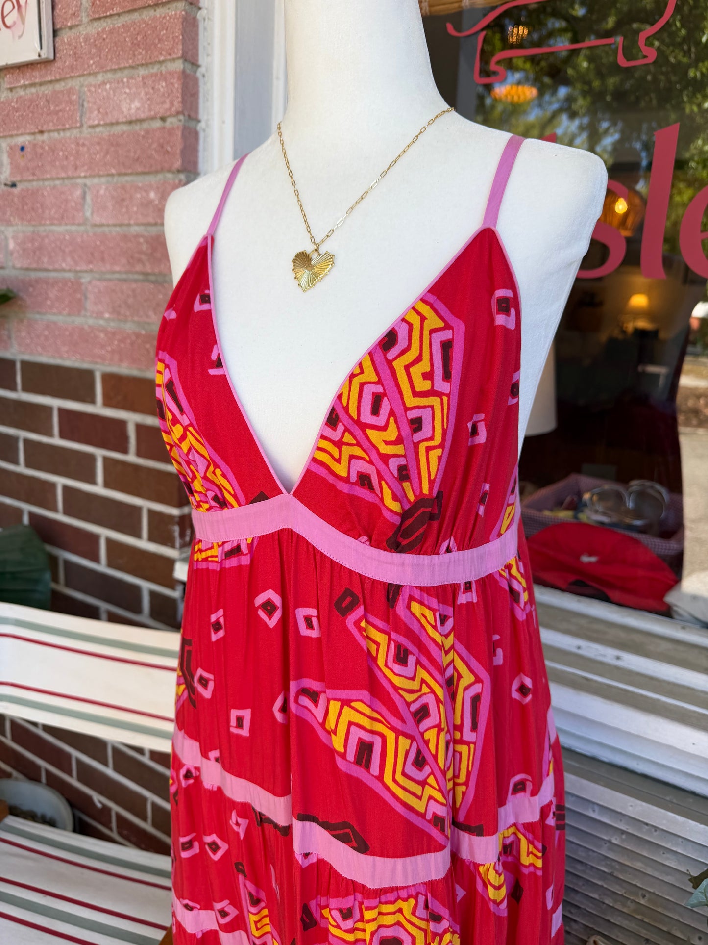 Farm Rio | Printed Maxi Dress, L