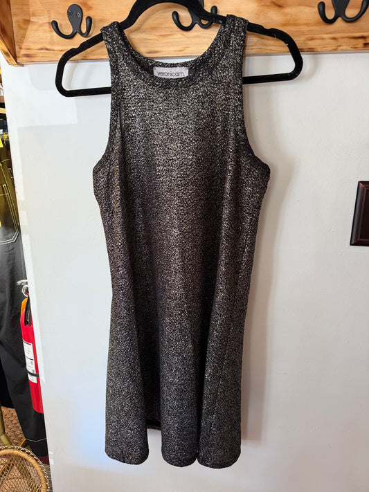 Veronica M | Sleeveless Shimmer Dress, L
