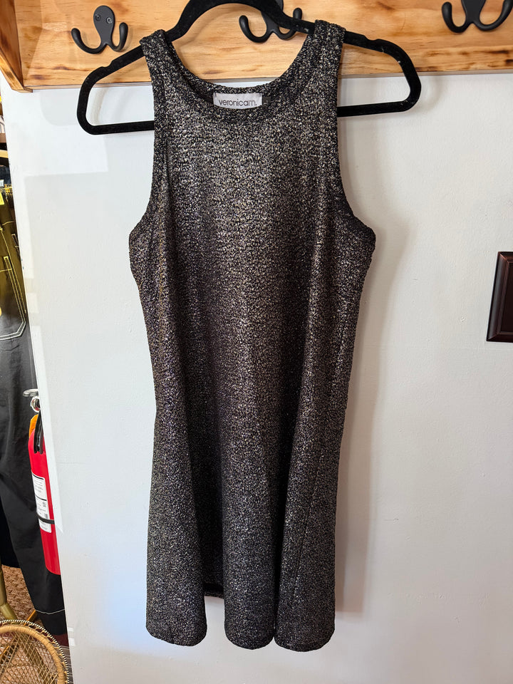Veronica M | Sleeveless Shimmer Dress, L