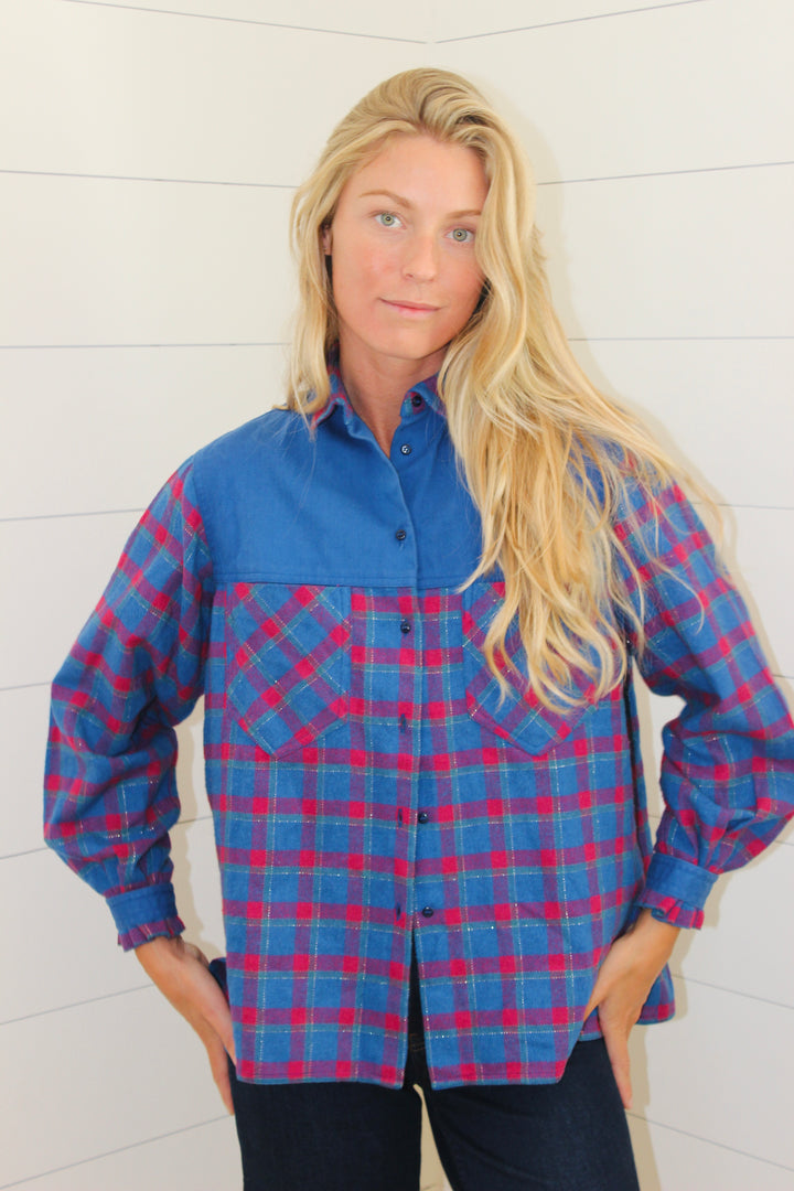Plaid Button Down