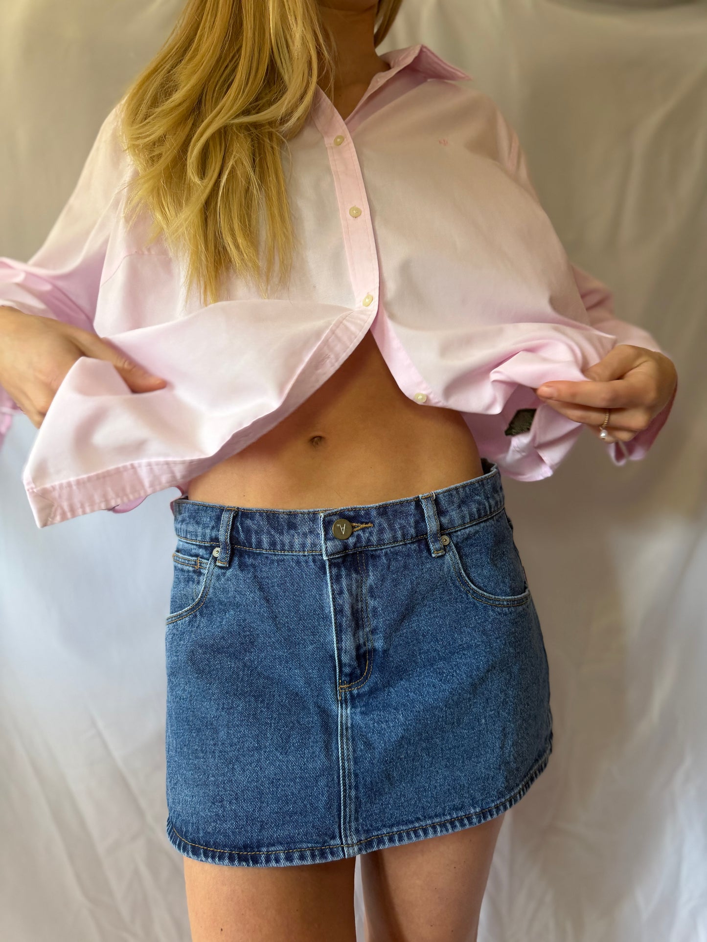 Abrand | Jeans Mini Jean Skirt, 29