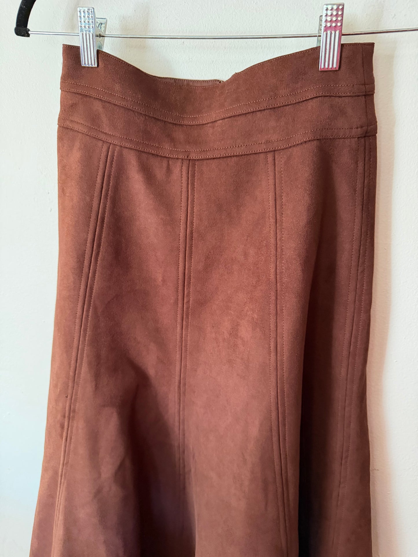 Tuckernuck | Ganache Suede Brynn Skirt, 0