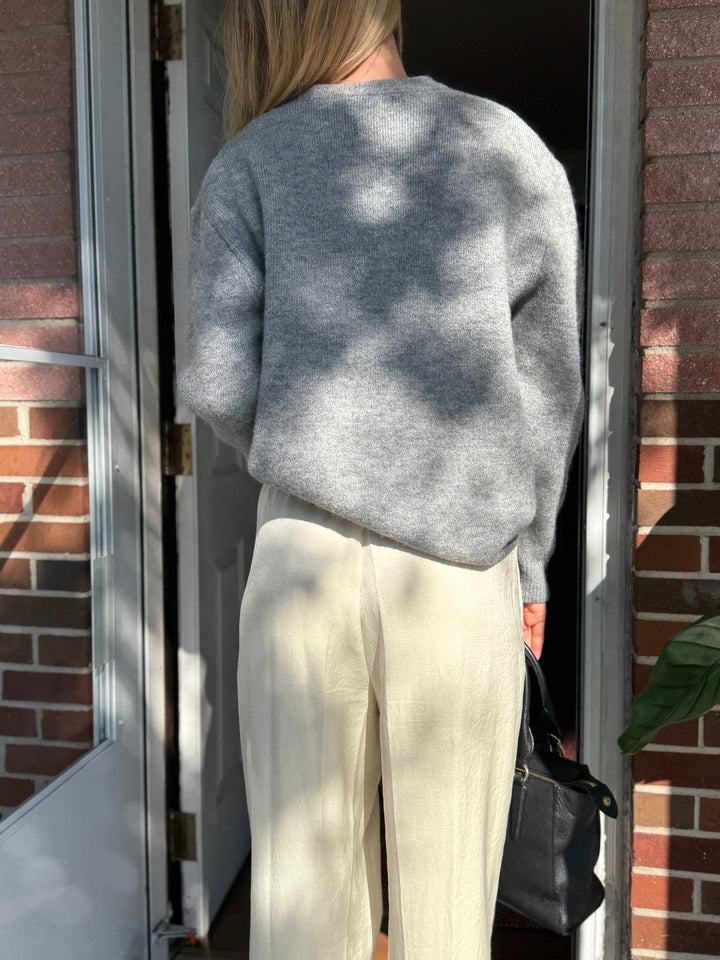 Joan Vass | Basic Sweater, XL