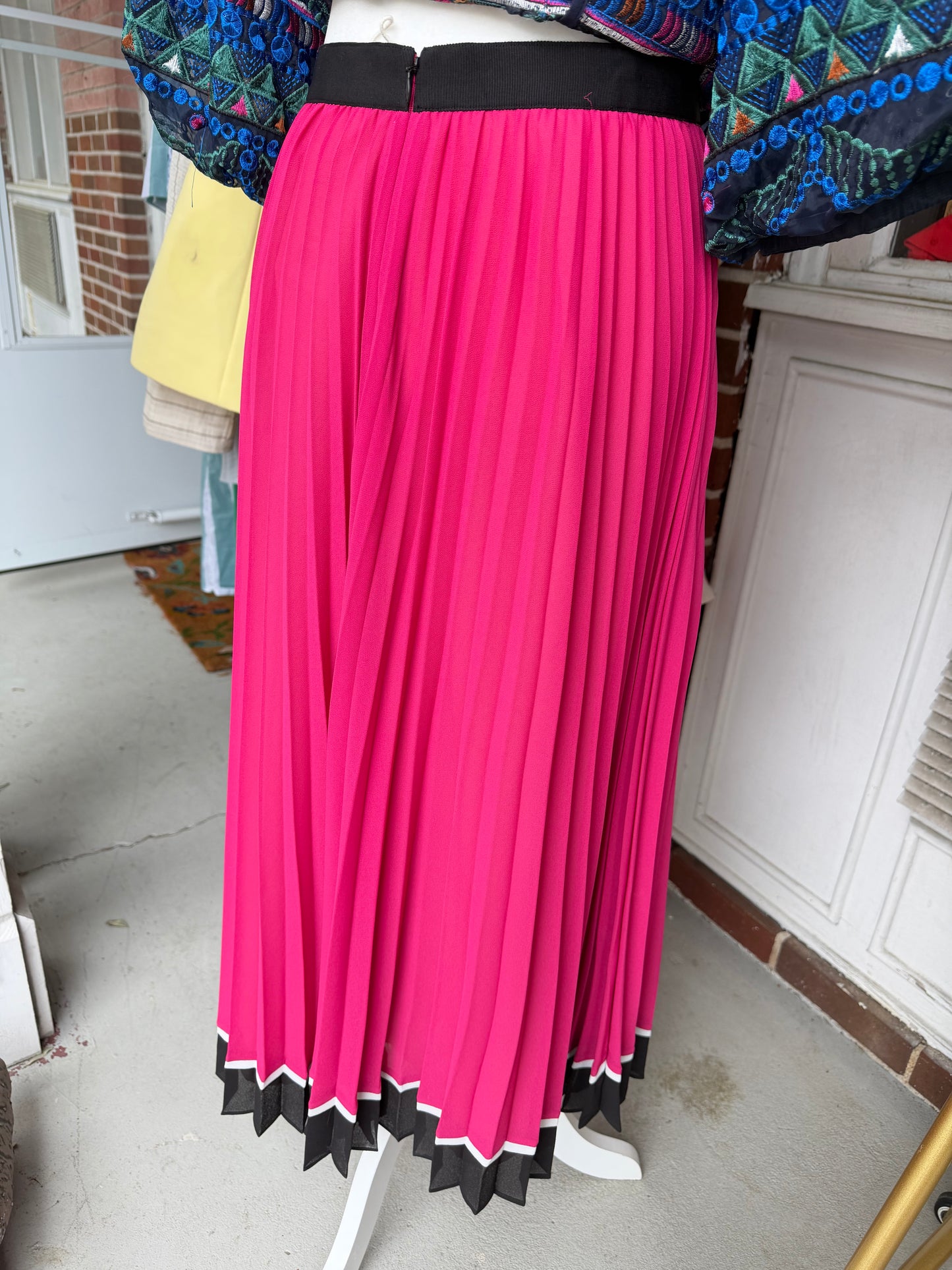 Self-Portrait | Pleated Midi Skirt, 6
