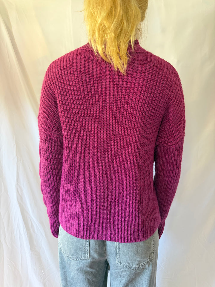 Belle Vere | Fuchsia Sweater, M