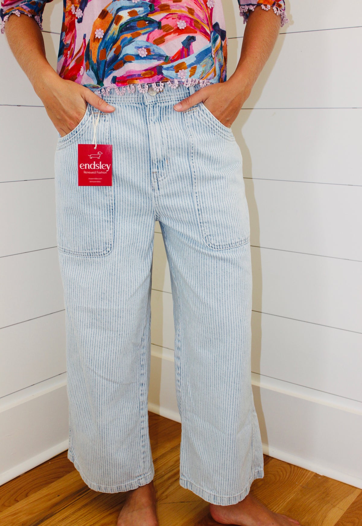 Free People | Striped Jeans, 29