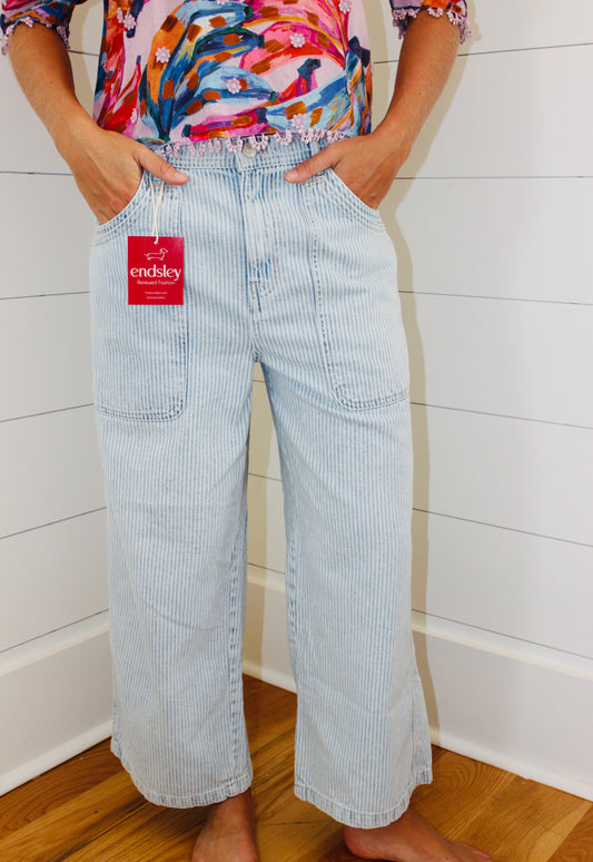 Free People | Striped Jeans, 29
