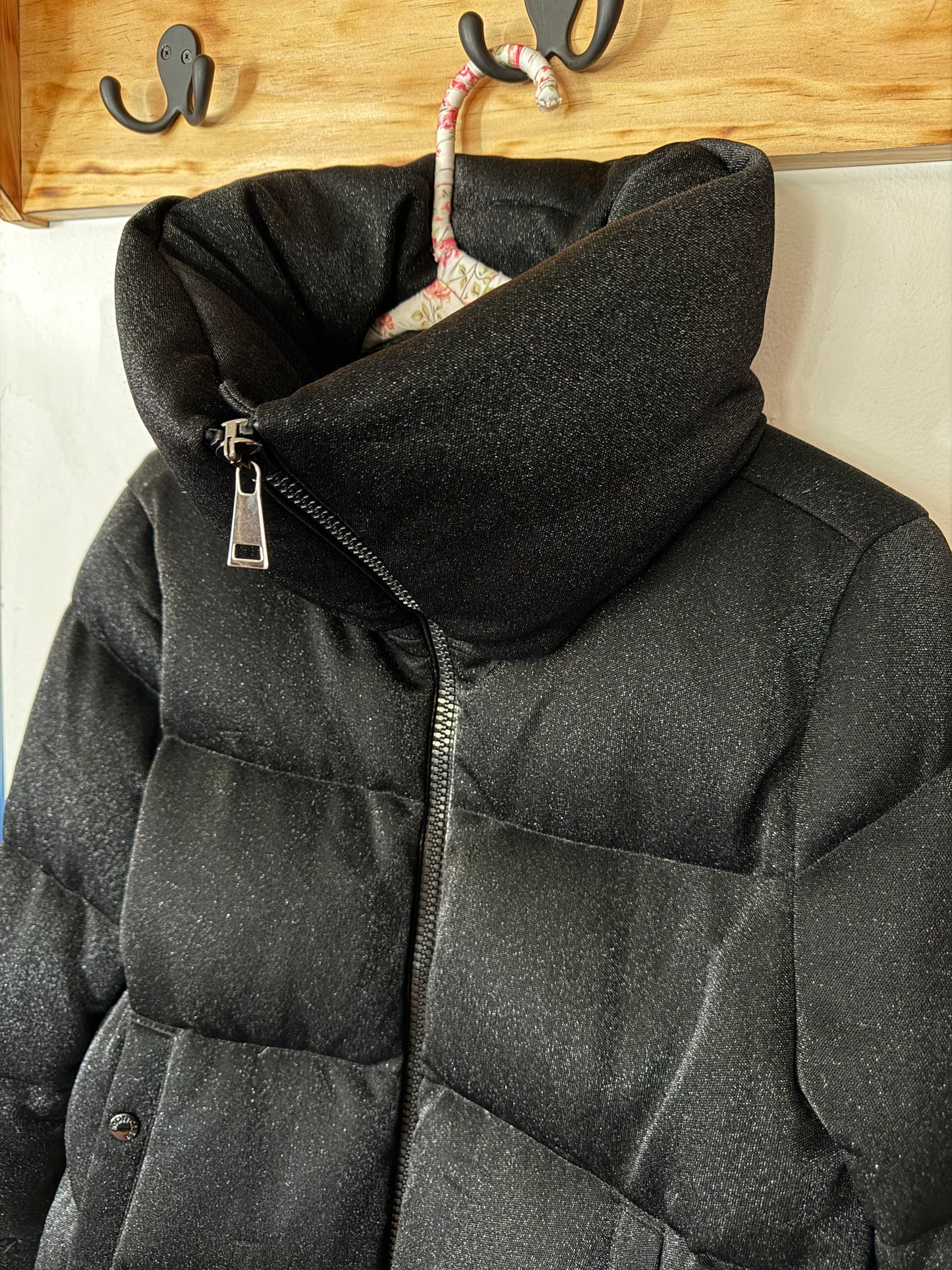 Moncler | Bandama Giubbotto Glitter Down Puffer Jacket