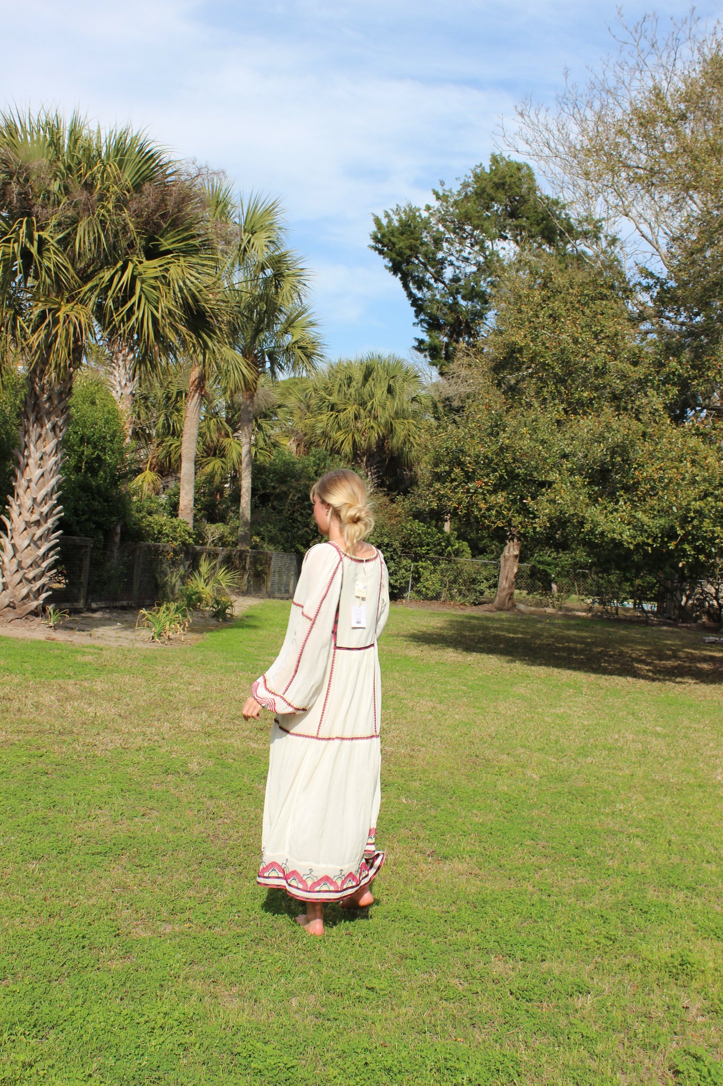 Free People | Boho Long Sleeve Maxi Dress, XS