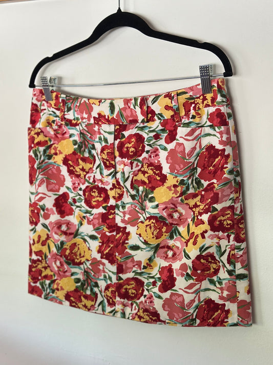 Loft | Floral Skirt