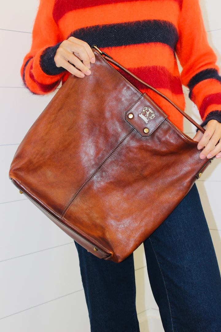 Pratesi  | Italian Leather Hobo Tote