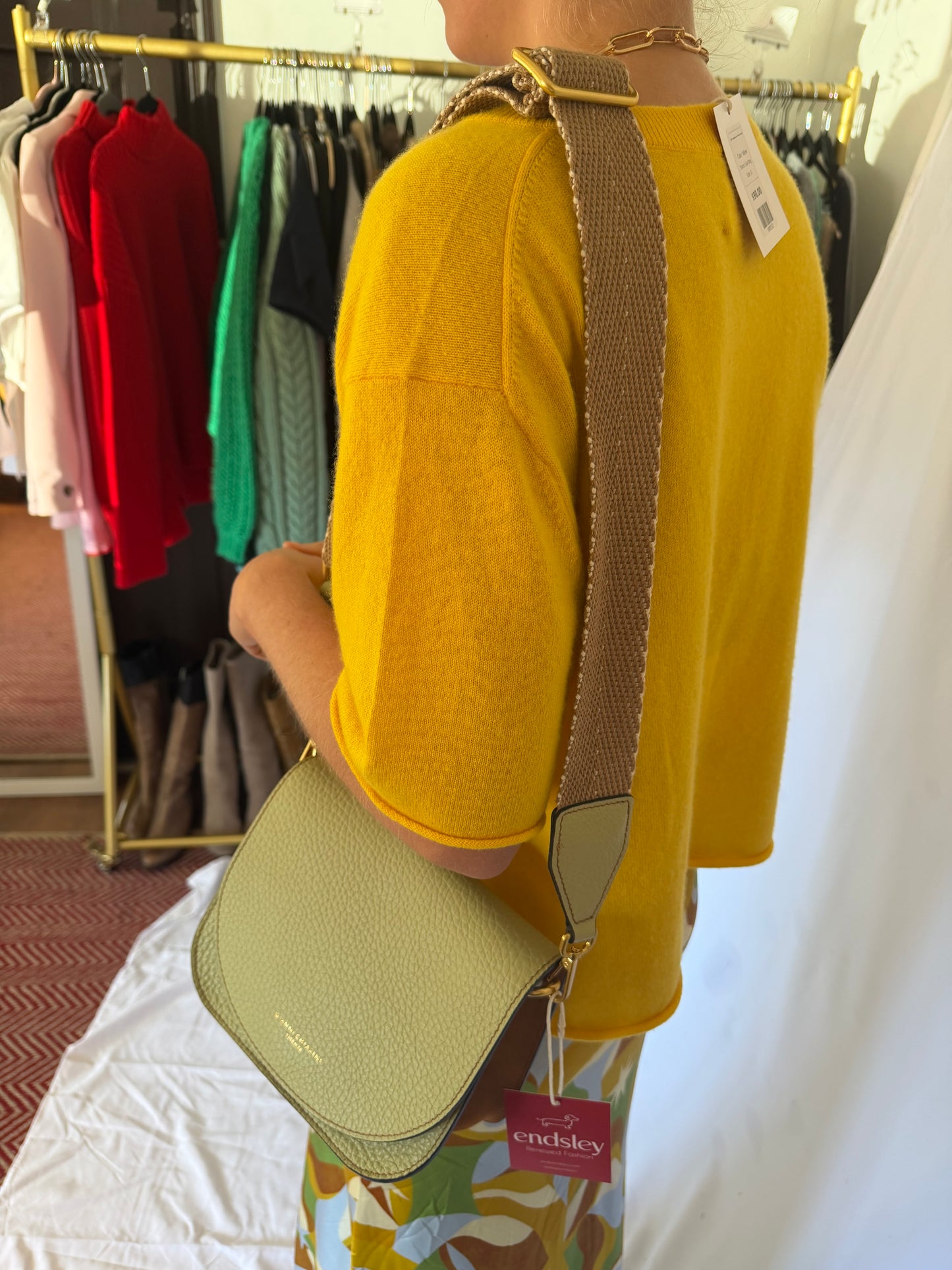 Gianni Chiarini | Leather + Suede Cross-body bag