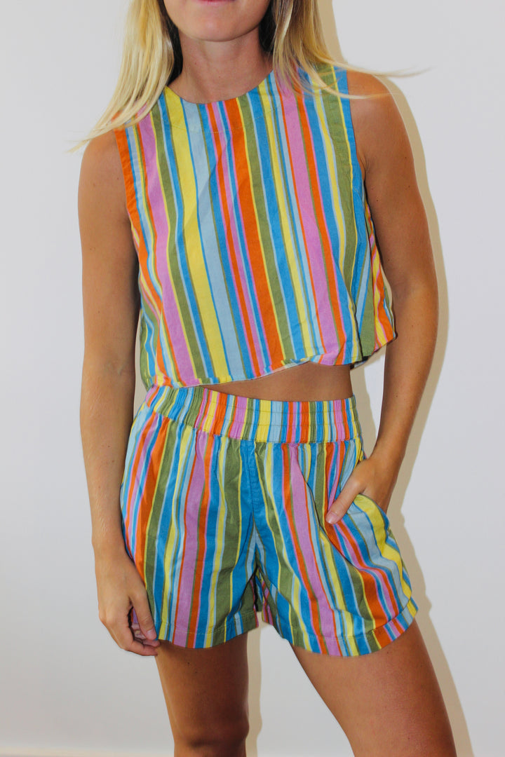 Livro  | Striped Short Set, XS