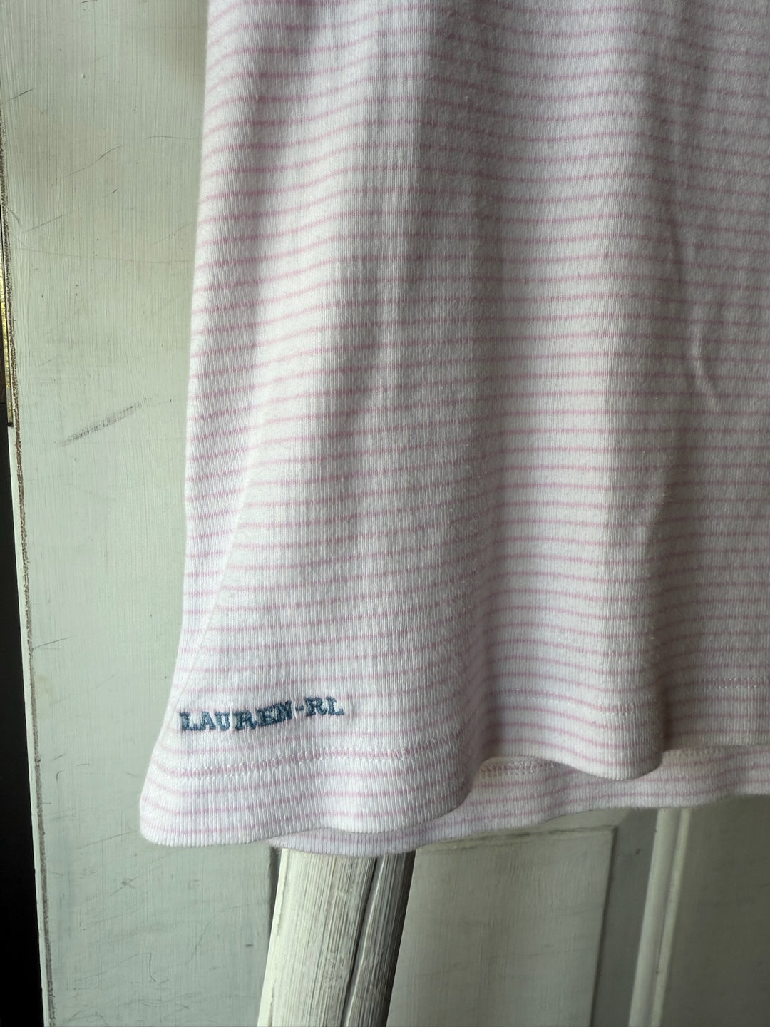 Polo Ralph Lauren | Embroidered Striped Vintage Tee, M