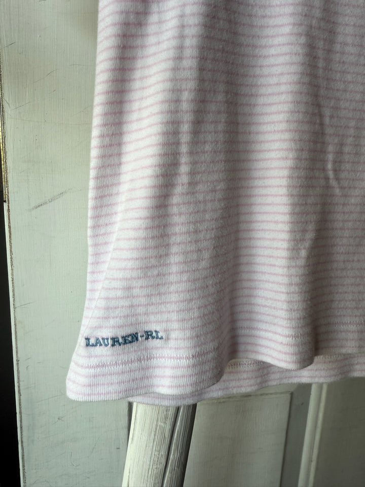 Polo Ralph Lauren | Embroidered Striped Vintage Tee, M