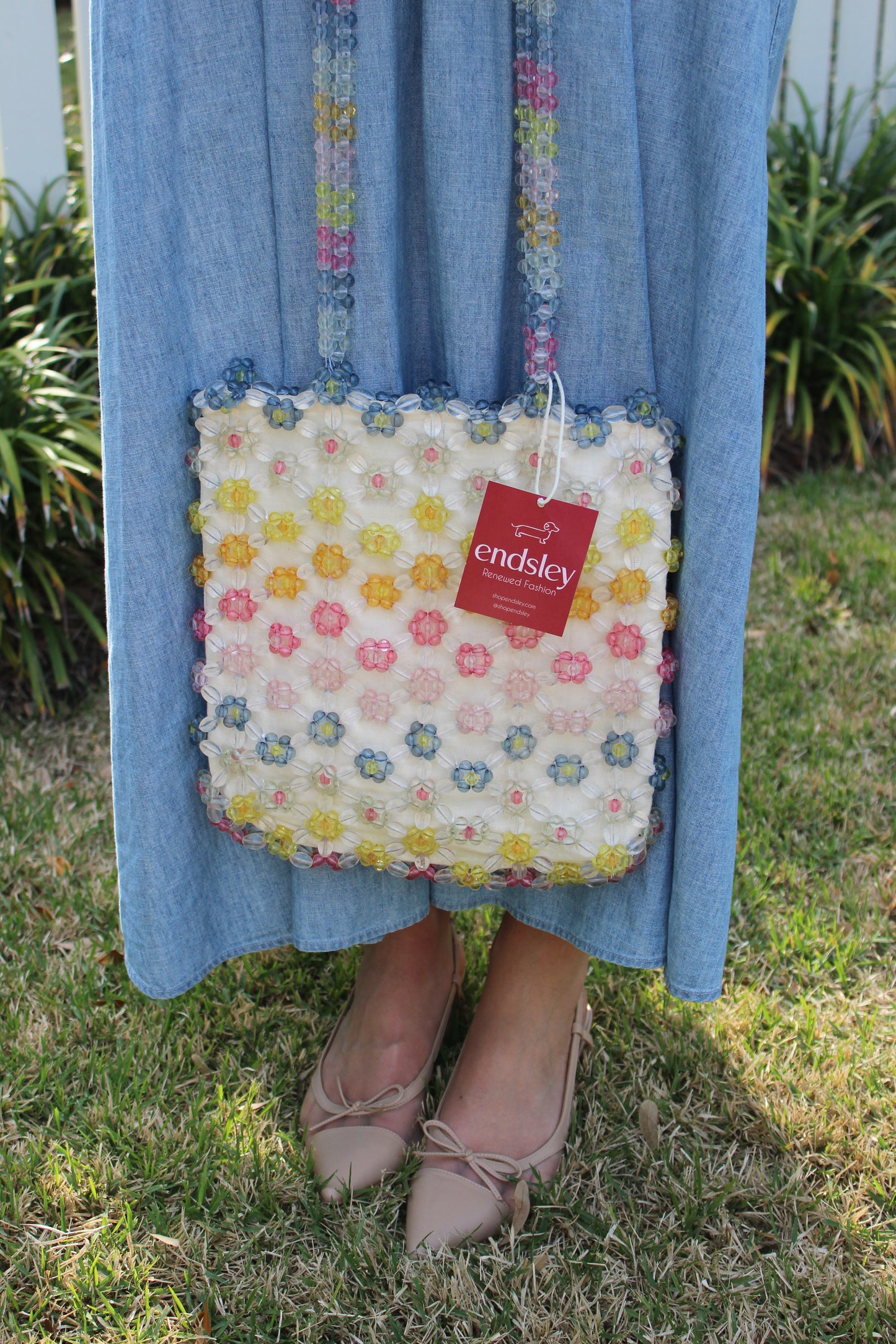 Cynthia Rowley | Beaded Daisy Tote