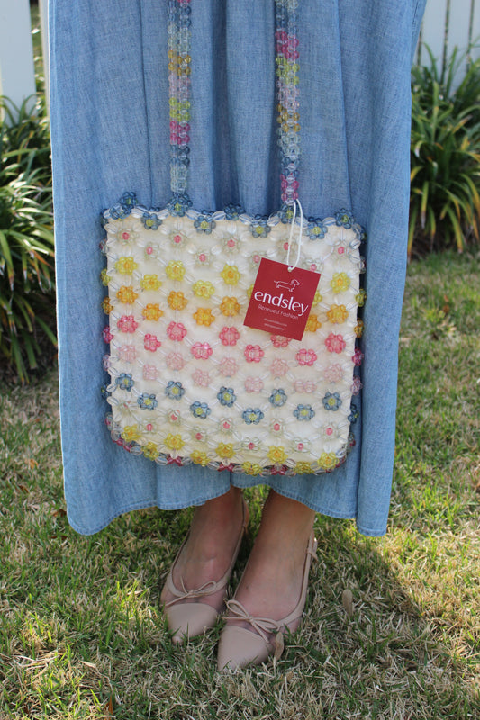Cynthia Rowley | Beaded Daisy Tote