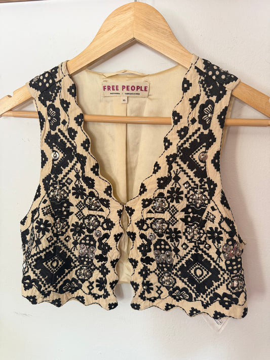Free People | Embellished Vest, XS