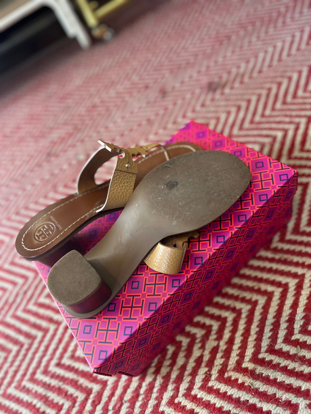 Tory Burch | Logo Wedge Sandal, 9