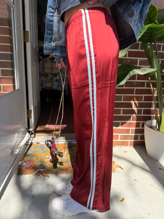 Loucia | Silk Side Striped Pants, S