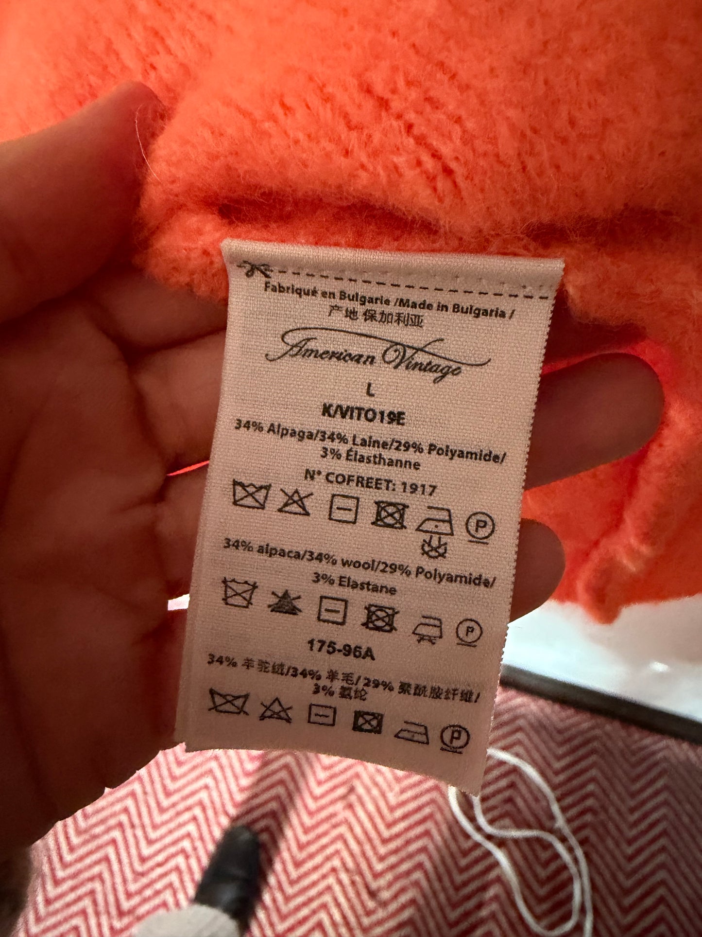 American Vintage | Alpaca/Wool Blend Sweater, L