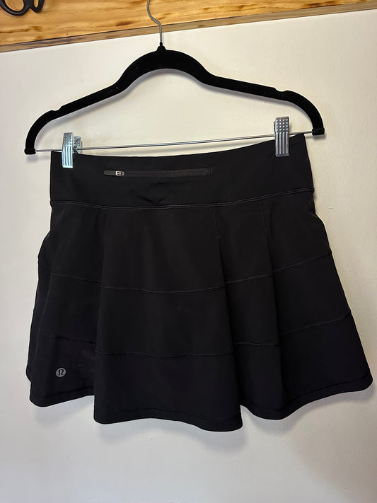 Lululemon | Black Tennis Skirt