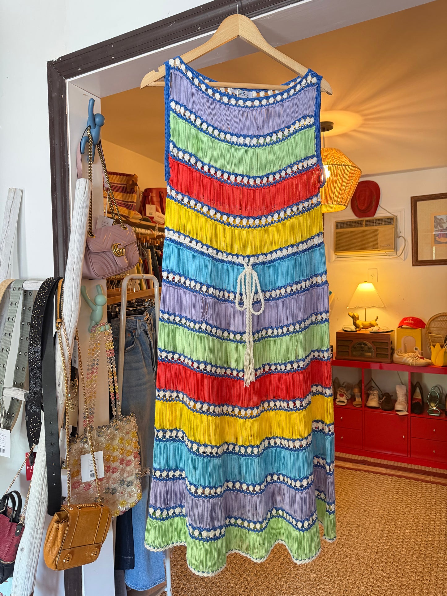 my beachy side | Colorful Boho Coverup, S