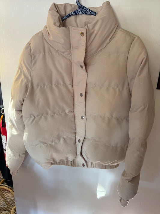 Brave Soul | Beige Puffer, M